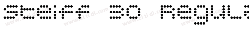 steiff 30 Regular字体转换